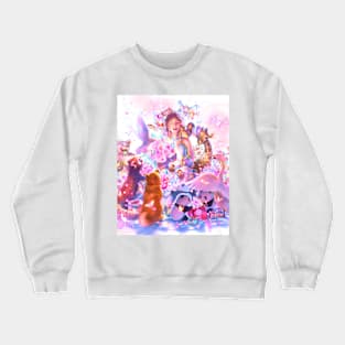 very very happy Crewneck Sweatshirt